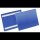 DURABLE Etikettentaschen blau A5, 50 St.