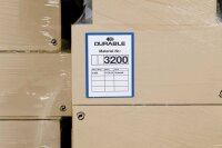 DURABLE Etikettentaschen blau A4, 50 St.