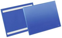 DURABLE Etikettentaschen blau A4, 50 St.