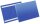 DURABLE Etikettentaschen blau A4, 50 St.