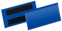 DURABLE Magnettaschen blau 10,0 x 3,8 cm, 50 St.
