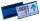 DURABLE Magnettaschen blau 15,0 x 6,7 cm, 50 St.