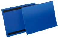 DURABLE Magnettaschen blau A4, 50 St.