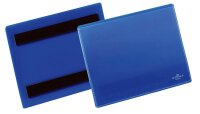 DURABLE Magnettaschen blau A6, 50 St.