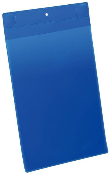 DURABLE Magnettaschen blau A4, 10 St.
