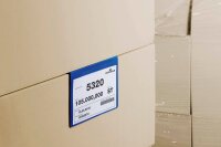 DURABLE Kennzeichnungstaschen blau A6, 50 St.