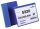 DURABLE Kennzeichnungstaschen blau A4, 50 St.