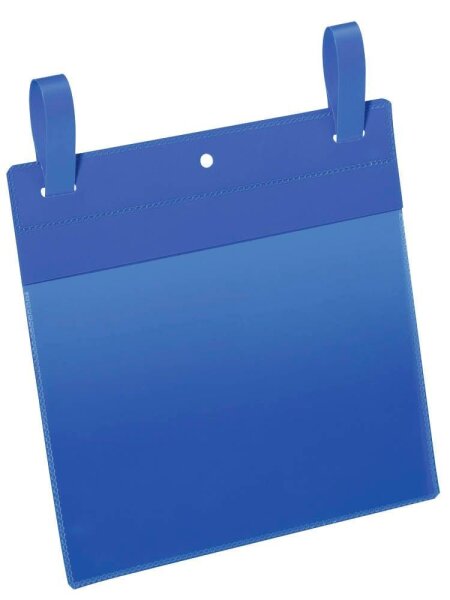 DURABLE Gitterboxtaschen blau A5, 50 St.