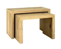 HAKU Möbel Beistelltisch Holz eiche 60,0 x 30,0 x...