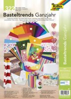 folia Bastelset Ganzjahr 322-tlg. mehrfarbig
