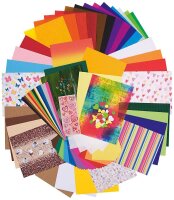 folia Bastelset Ganzjahr 322-tlg. mehrfarbig
