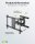 goobay TV-Wandhalterung Pro FULLMOTION (XL) schwarz