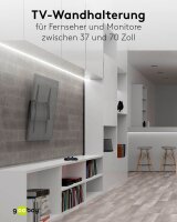 goobay TV-Wandhalterung Basic TILT (L) schwarz
