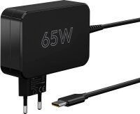 goobay Ladekabel mit Adapter schwarz, Kabellänge:...
