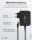 goobay Ladekabel mit Adapter schwarz, Kabellänge: 1,8 m, 65 Watt
