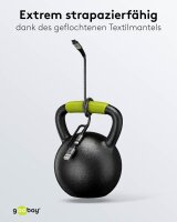 goobay 2in1 USB-Kabel 2in1 2,0 m silber, spacegrau, 1 St.