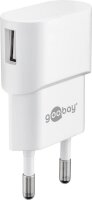 goobay Ladekabel mit Adapter weiß, Kabellänge:...