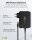 goobay Ladekabel mit Adapter schwarz, Kabellänge: 1,8 m, 90 Watt