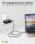 goobay Ladekabel mit Adapter schwarz, Kabellänge: 1,8 m, 90 Watt