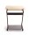 HAKU Möbel PC-Tisch mit Rollen eiche hell 60,0 x 49,0 x 75,0 cm