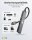 goobay USB-Hub Slim 4-fach grau