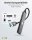 goobay USB-Hub Slim 4-fach grau