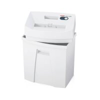 HSM Pure 220 Aktenvernichter mit Streifenschnitt P-2, 3,9 mm, bis 14 Blatt, weiß