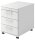 HAMMERBACHER Basic 1606 Rollcontainer weiß 4 Auszüge 42,8 x 58,0 x 59,0 cm