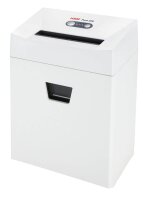 HSM Pure 320 Aktenvernichter mit Partikelschnitt P-4, 3,9 x 30 mm, bis 8 Blatt, weiß