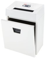 HSM Pure 320 Aktenvernichter mit Streifenschnitt P-2, 5,8 mm, bis 19 Blatt, weiß