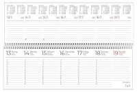 ZETTLER KALENDER Tischquerkalender 2026, 1 St.