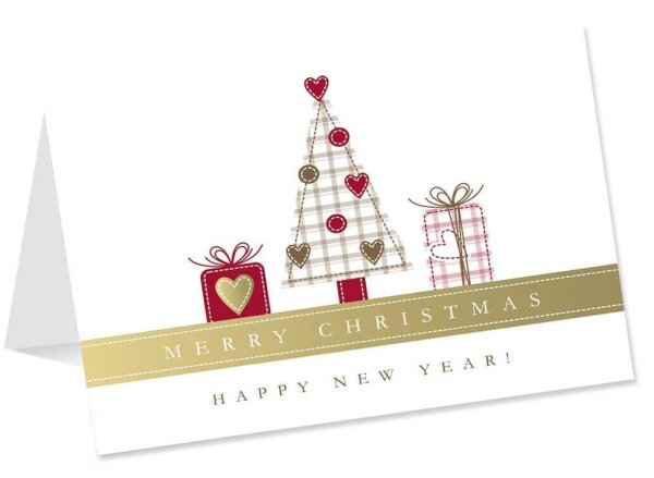 LUMA Weihnachtskarte Merry Christmas DIN B6