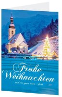 LUMA Weihnachtskarte Kirche DIN B6