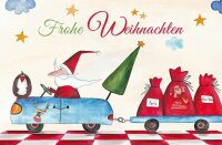 LUMA Weihnachtskarte Nikolaus DIN B6
