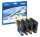 brother LC-985BK/C/M/Y schwarz, cyan, magenta, gelb Druckerpatronen, 4er-Set