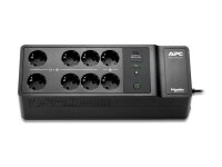 APC Back-UPS 500VA BE500G2-GR USV schwarz, 500 VA