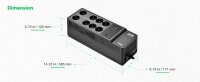 APC Back-UPS 1050VA BE1050G2-GR USV schwarz,