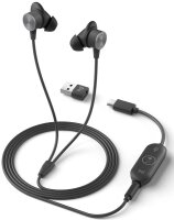 Logitech Zone Wired Earbuds Microsoft Teams USB-Headset...