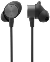 Logitech Zone Wired Earbuds Microsoft Teams USB-Headset schwarz, grau