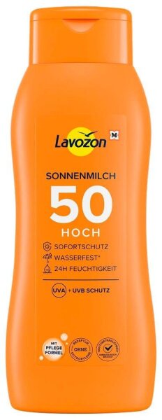 Lavozon LSF 50 Hoch Sonnenmilch 400 ml