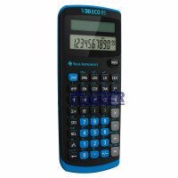 TEXAS INSTRUMENTS TI-30 ECO RS Wissenschaftlicher Taschenrechner schwarz/blau