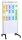 Legamaster mobile Glas-Magnettafel 90,0 x 175,0 cm weiß
