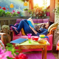 relaxdays Wespenfalle orange, 2 St.