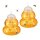 relaxdays Wespenfalle orange, 2 St.