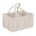 relaxdays Wickeltasche beige
