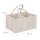 relaxdays Wickeltasche beige