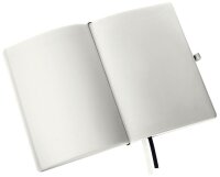 LEITZ Notizbuch Style DIN A5 blanko, schwarz Softcover 160 Seiten, 1 St.