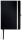 LEITZ Notizbuch Style DIN A5 blanko, schwarz Softcover 160 Seiten, 1 St.