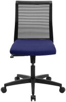 Topstar Bürostuhl Smart Point, LC100G260 Stoff blau, Gestell schwarz