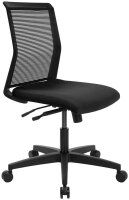 Topstar Bürostuhl Smart Point, LC100G200 Stoff schwarz, Gestell schwarz